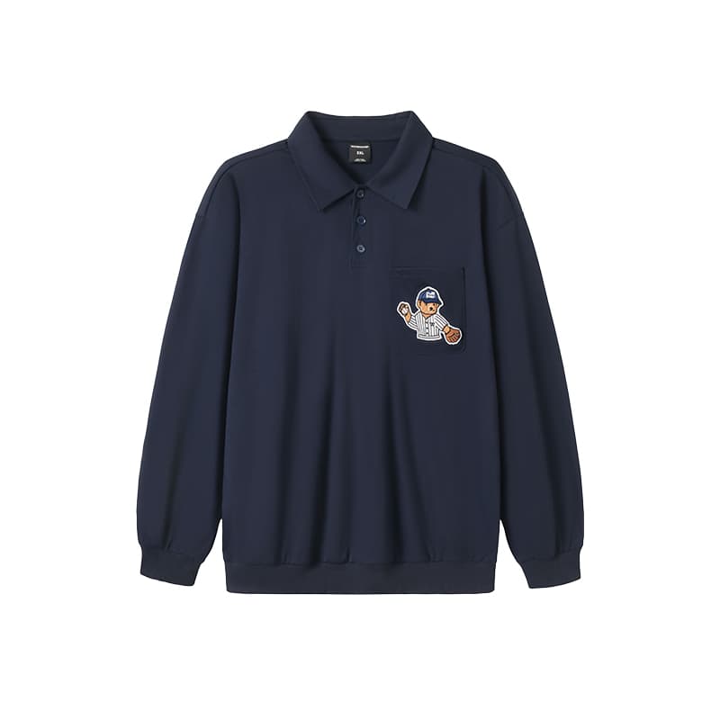 Поло WAYNEXZAVIER Blue Men's Polo - изображение 1