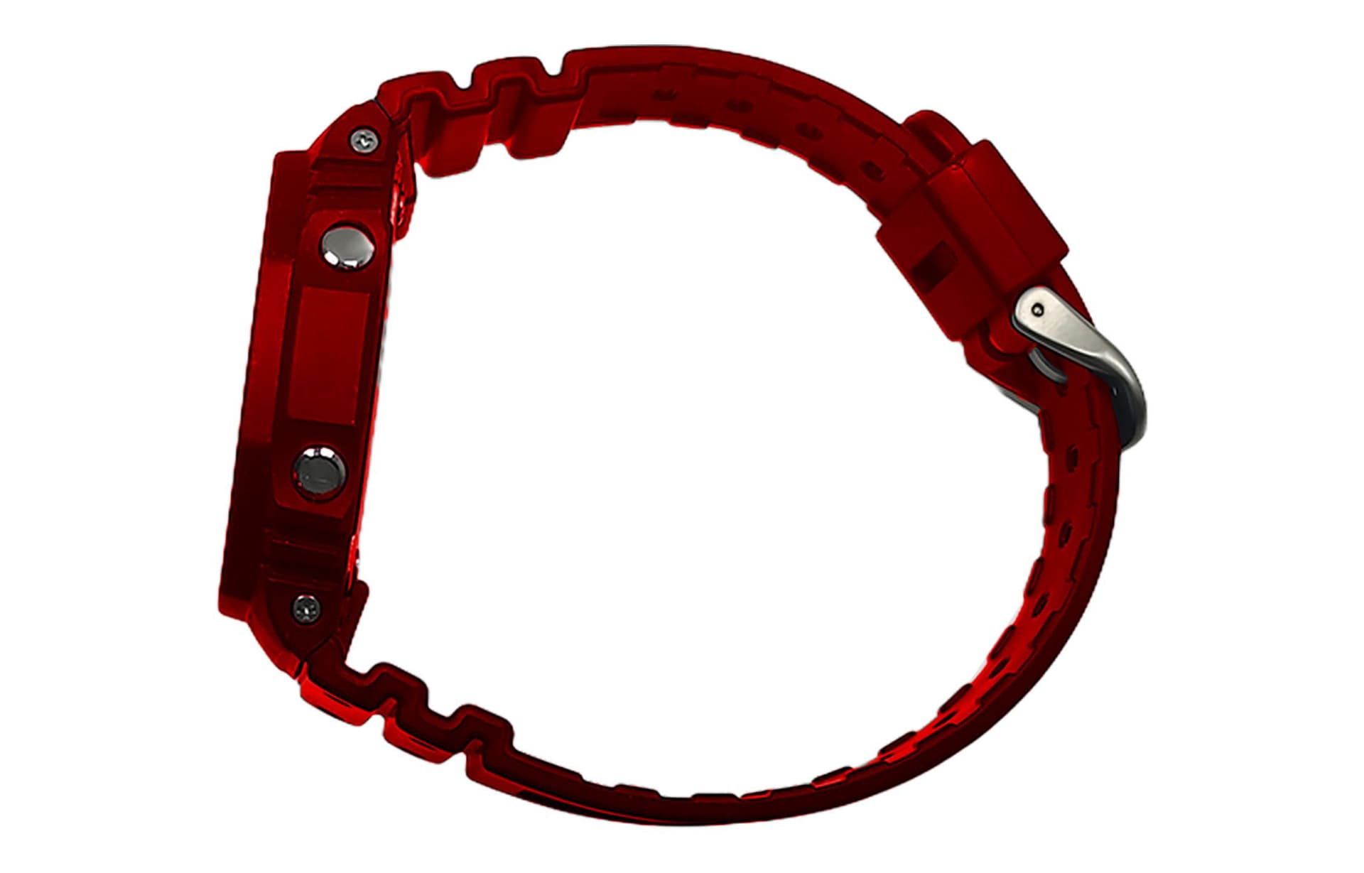 Часы Casio GA-2100 Hand-Painted Coral Red - изображение 3