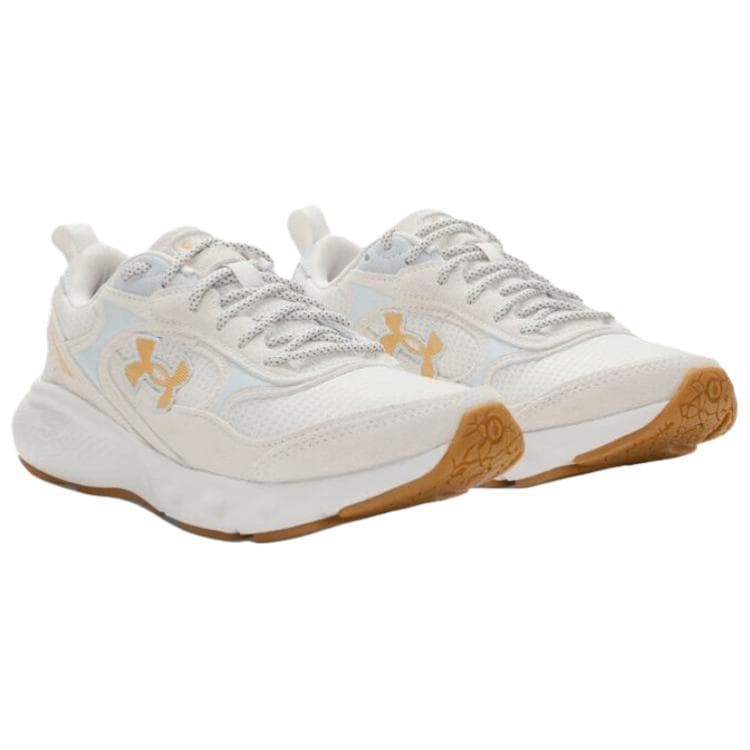 Кроссовки Under Armour Charged Vantage Lux 3 Дышащая Отскок Дышащая и Упругая Повседневная Обувь Женская Белая - изображение 3