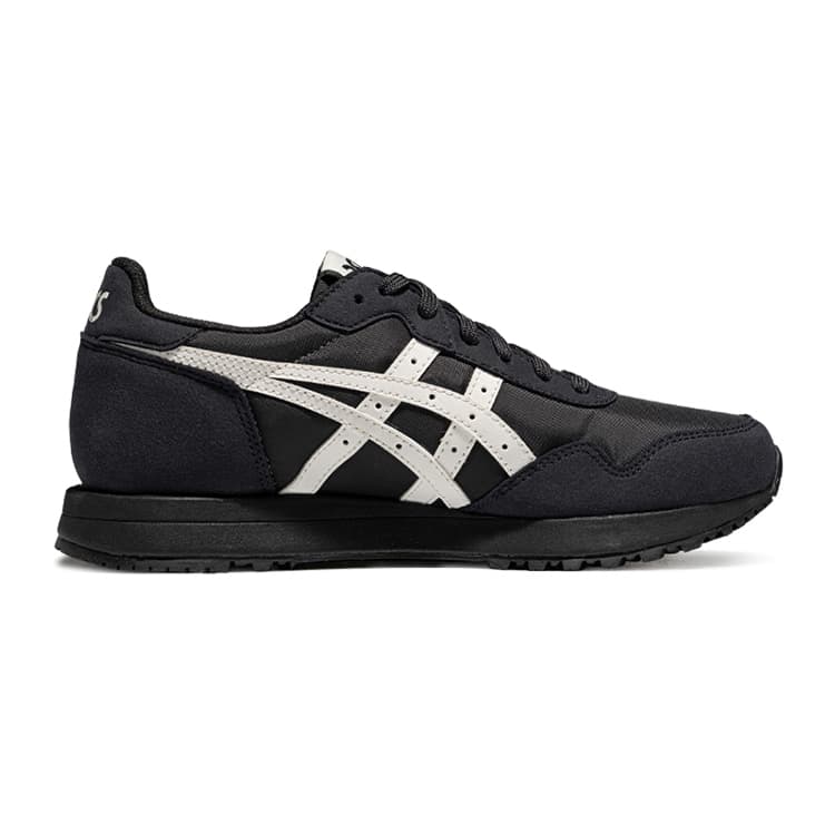 Кроссовки ASICS Низкий Топ Повседневная Обувь Унисекс Черный Белый - изображение 2