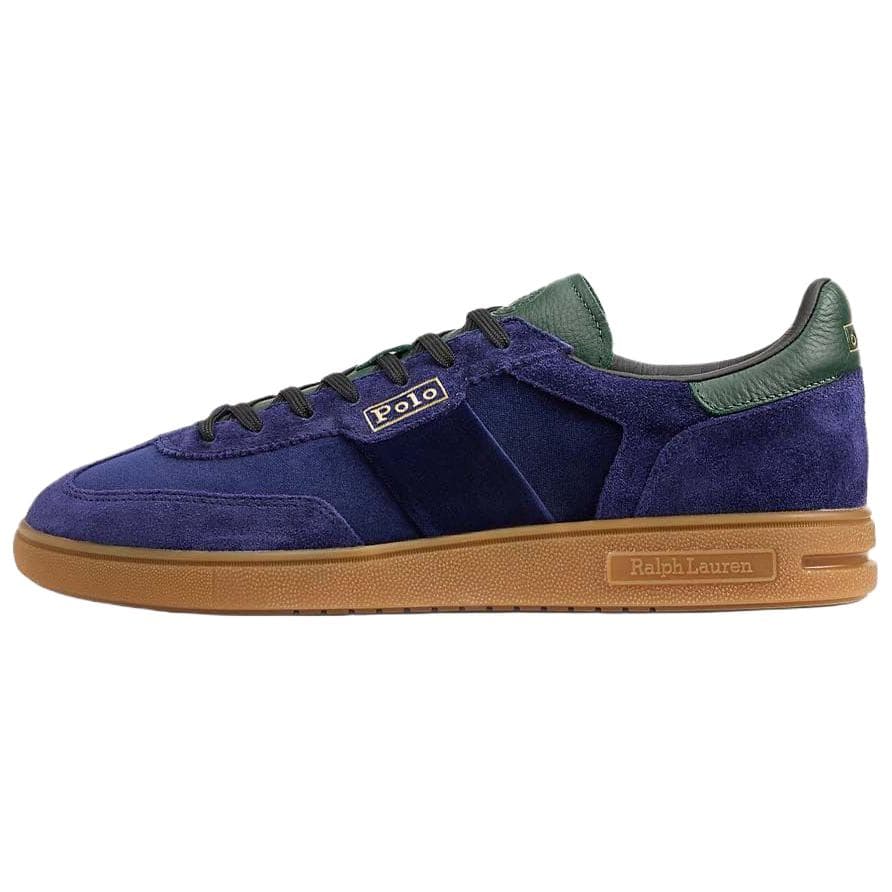 Кроссовки Polo Ralph Lauren Bedford Low Топ Скейтборд Обувь Мужская Морской Синий - изображение 1