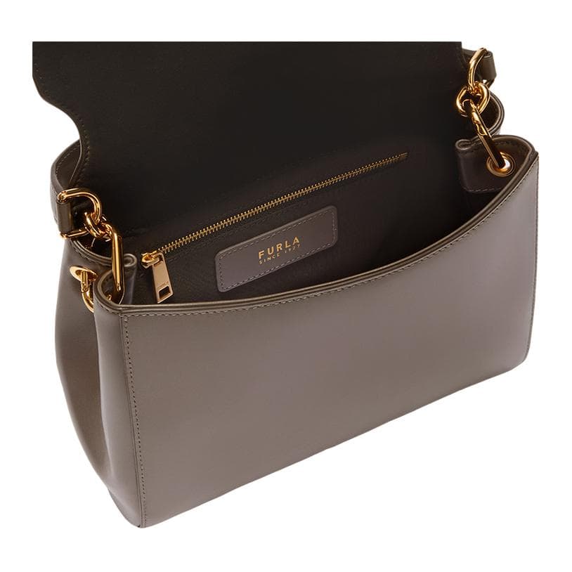Сумка Furla Domus Small Shoulder Bag Gray - изображение 4