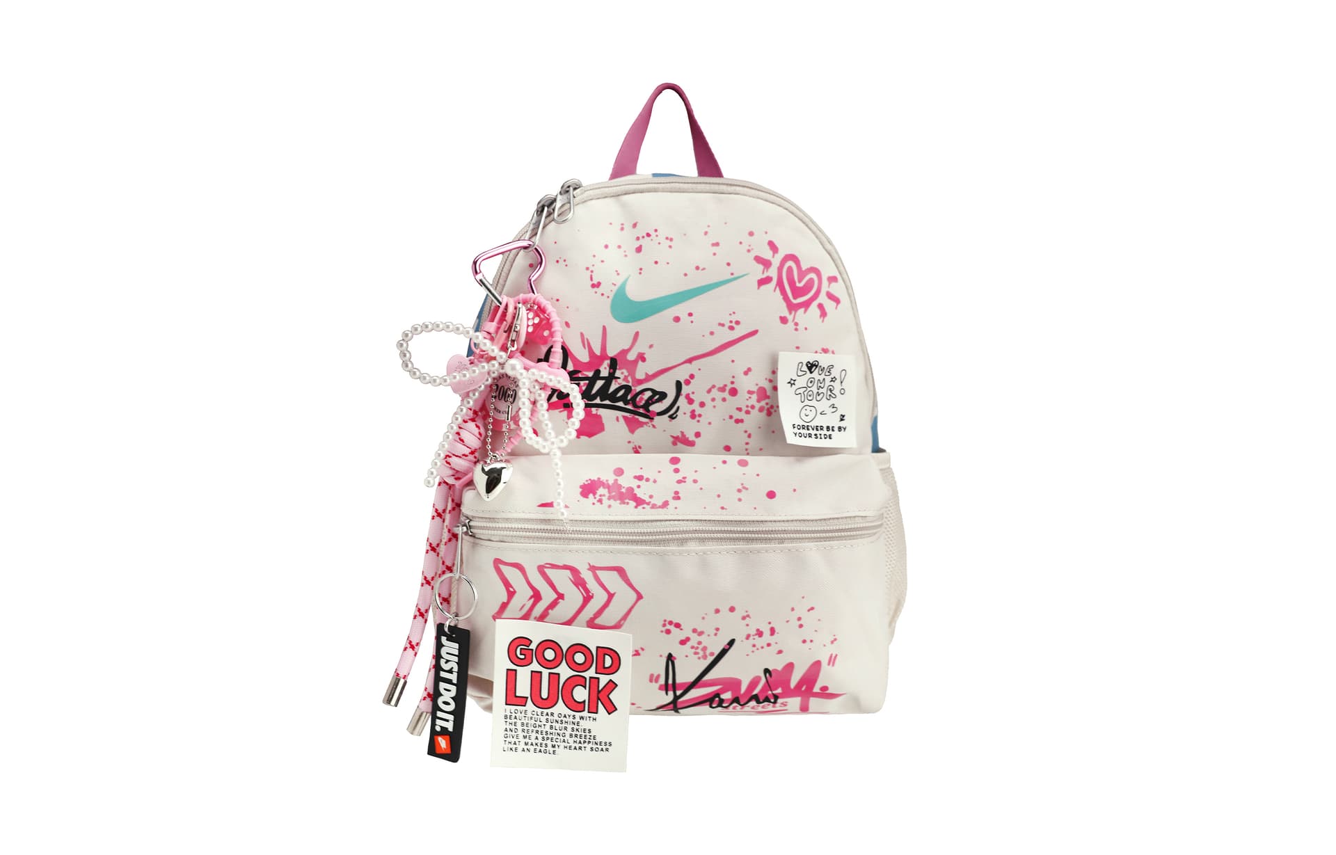 Рюкзак Nike Runaway Sweetheart Backpack Gray White - изображение 1