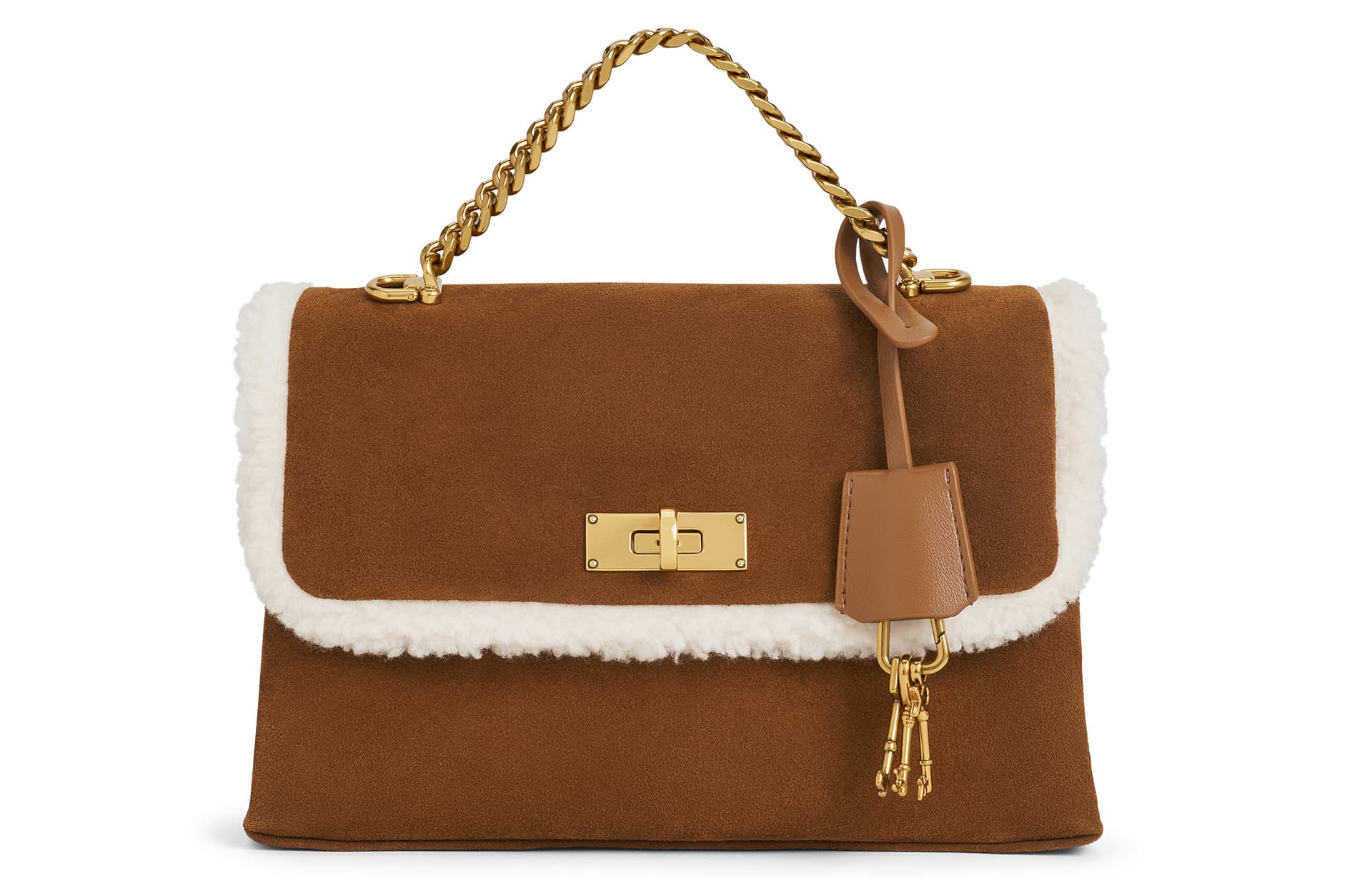 Сумка CHARLES&KEITH Kerry Plush Messenger Bag - изображение 1