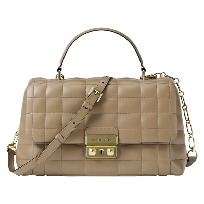 Сумка MICHAEL KORS Tribeca Овчина Сумка Средняя Женская Верблюжий - изображение 1
