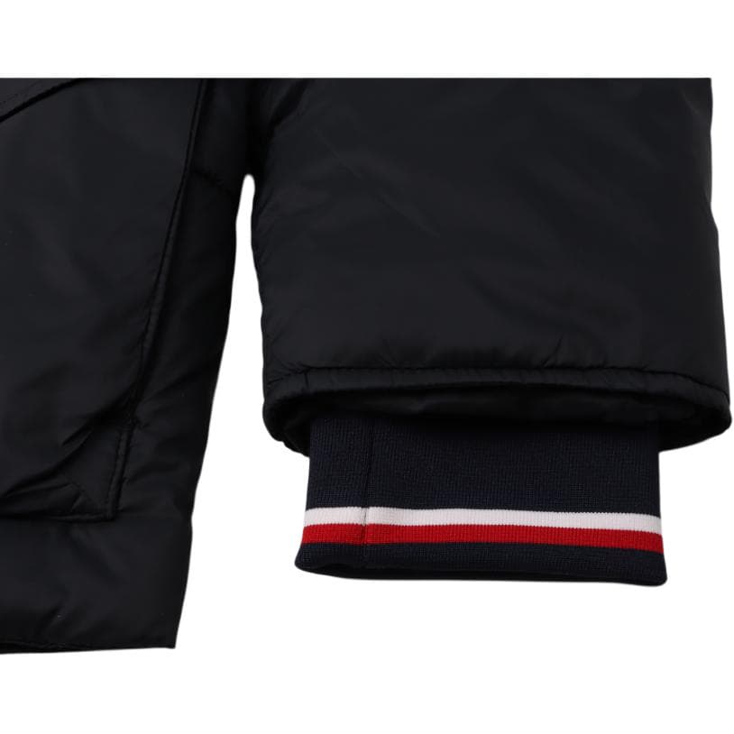 Зимняя куртка пуховик Tommy Hilfiger Хлопковый пуховик мужской черный - изображение 3