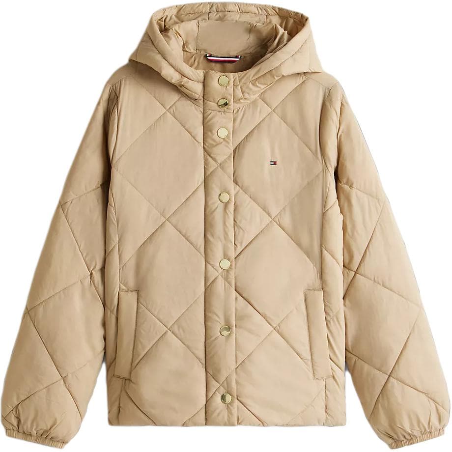 Tommy Hilfiger Хлопковый пуховик женский - изображение 1
