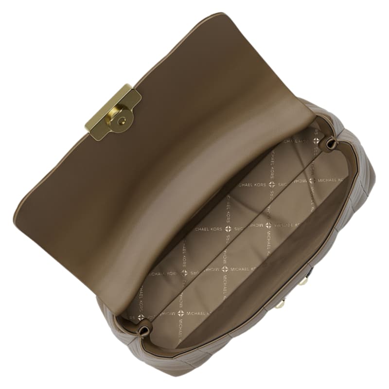 Сумка MICHAEL KORS Tribeca Овчина Сумка Средняя Женская Верблюжий - изображение 3