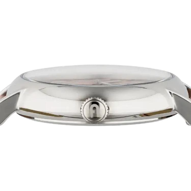 Механические часы Furla Часы с ремешком на запястье кварцевый механизм кожа коровы шнуровка 37,5 мм розовый циферблат женские часы - изображение 2