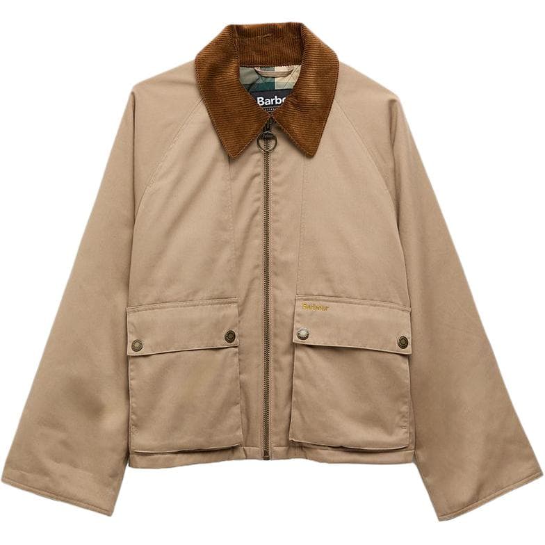 Barbour FW25 Пуховая куртка Женская Хаки - изображение 1