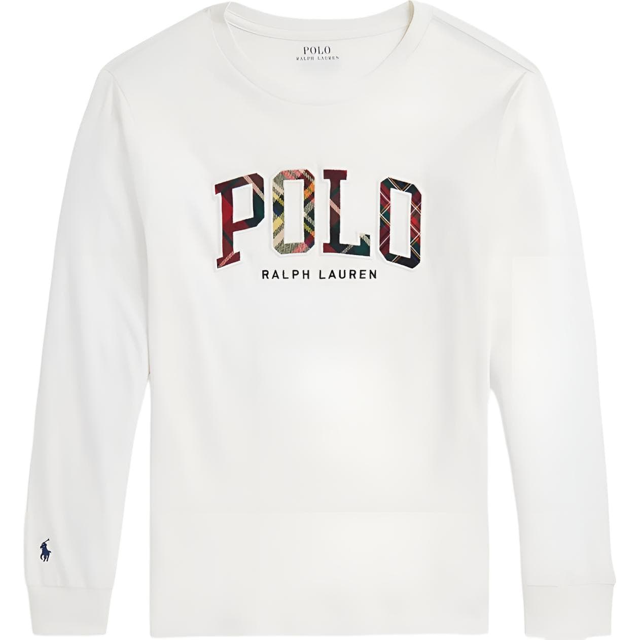 Футболка Polo Ralph Lauren T-Рубашка FW24 Стандартная Белая Детская - изображение 1