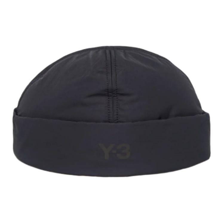 Головной убор Y-3 Logo Переработанный полиамид Шапка Мужской Черный - изображение 1