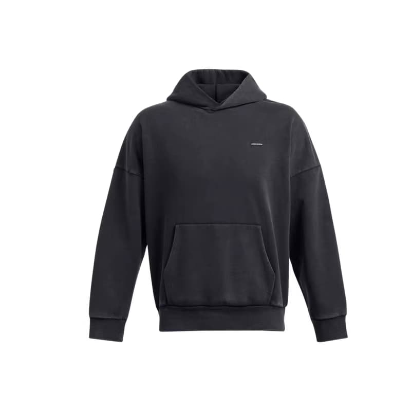Худи Under Armour Icon Толстовка Мужское Черное - изображение 1