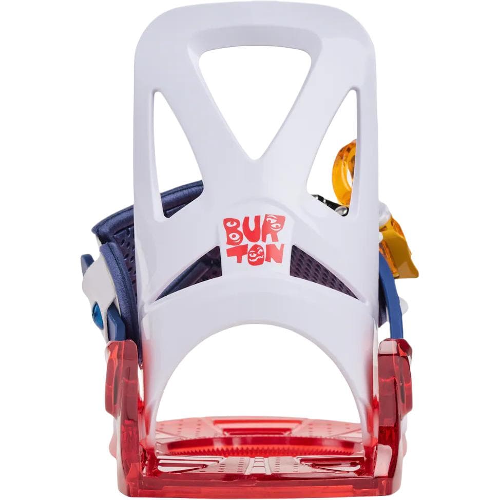 BURTON 2026 BURTON GROM Дисковые крепления для сноуборда Детский Красный Белый - изображение 3