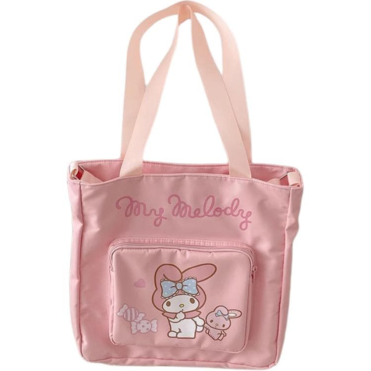 Мини-сумка Sanrio Полиэстер Сумка через плечо Стандартная Унисекс Многоцветная - изображение 5