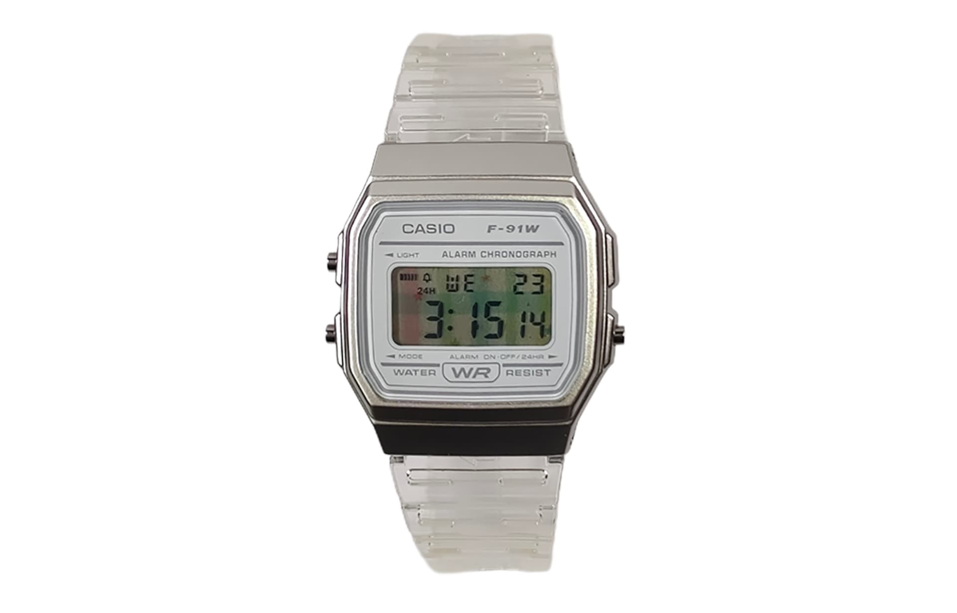Часы CASIO F-91WS-7 Custom Edition White Crystal Grid - изображение 1