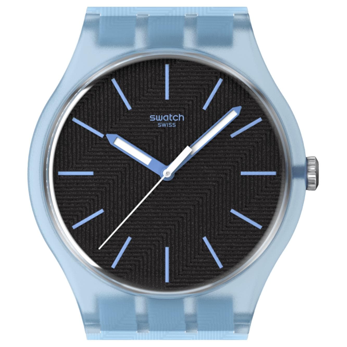 Часы SWATCH ESSENTIALS Кварцевый механизм 30 м водонепроницаемость унисекс часы 41 мм черный циферблат - изображение 2