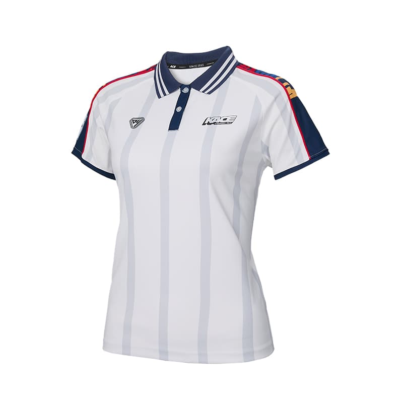 Kawasaki KACE Series Print Breathable Quick-Dry Short Sleeve Badminton Top Womens - изображение 2