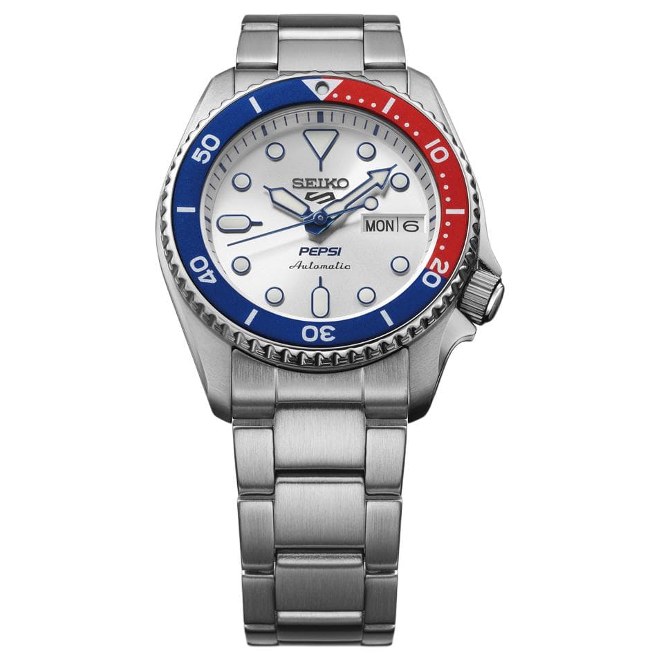 Часы SEIKO Skx ['100' 301050]Y Водонепроницаемый Автоматический Ручной Механический Механизм Нержавеющая Сталь Шнуровка - изображение 3
