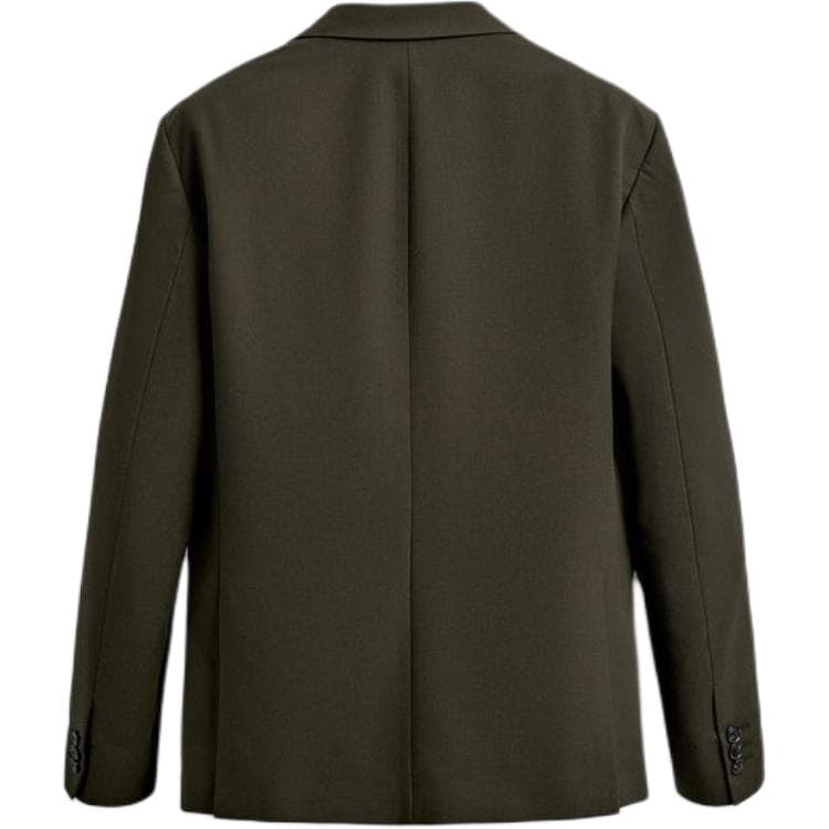 Пиджак ZARA Khaki Мужские Деловые Костюмы - изображение 2