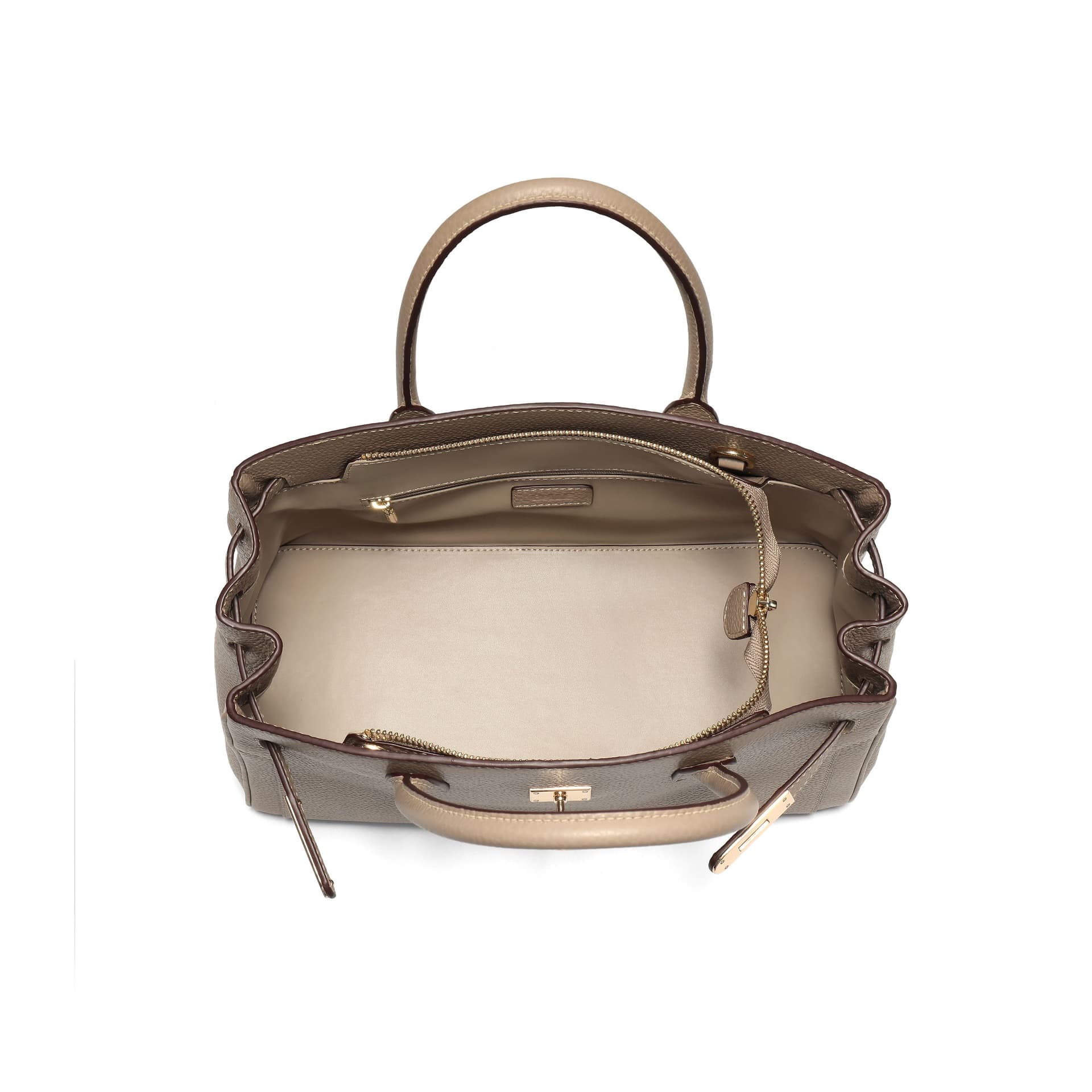 Сумка BELLE Artificial Leather Bag Women's Gray Brown Белль Искусственная кожа Сумка Женская Серый Коричневый - изображение 3