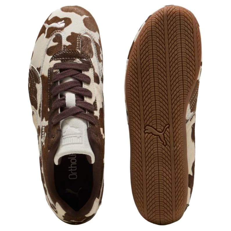 Кроссовки PUMA Speedcat Повседневная обувь Женская Коричневая - изображение 4