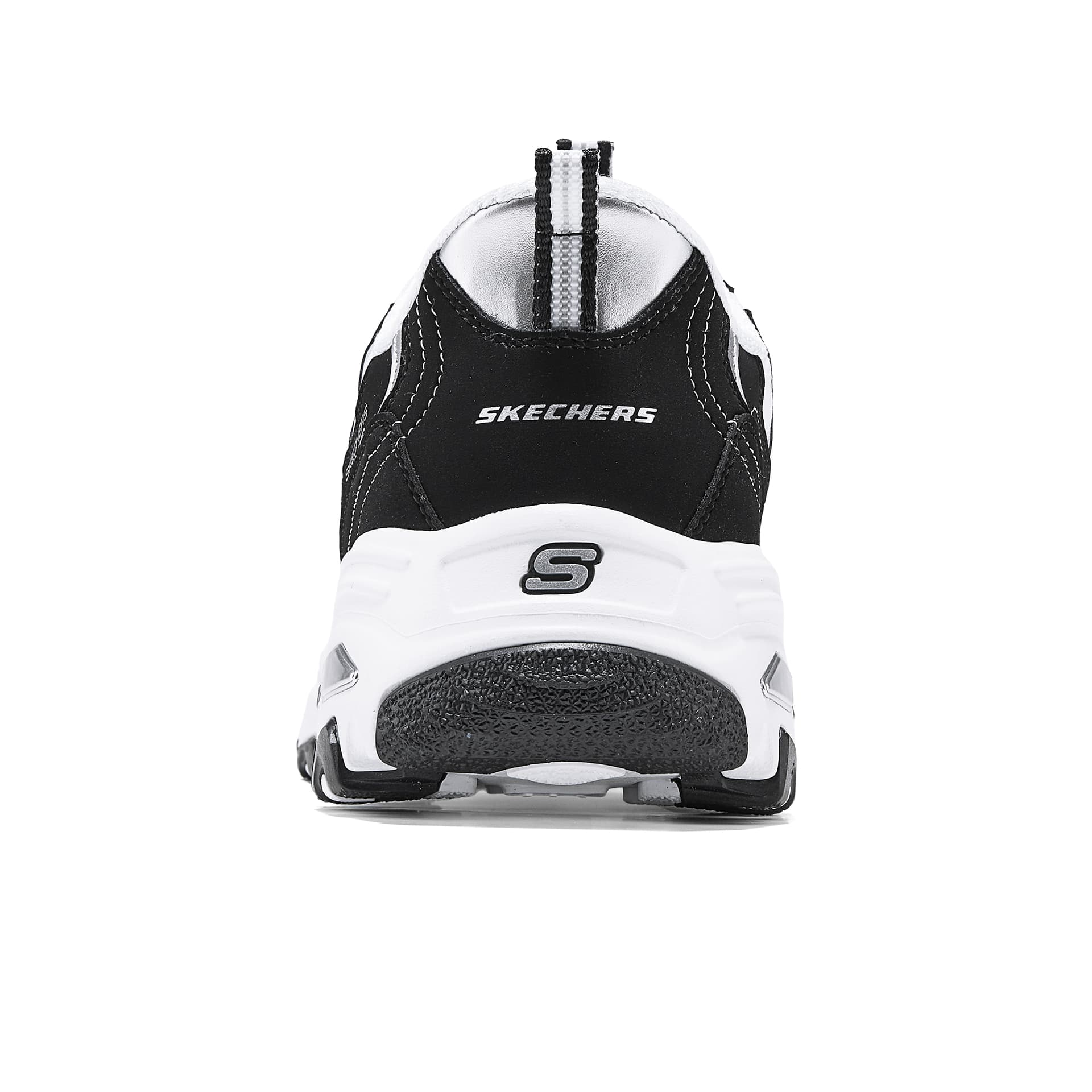 Кроссовки Skechers D'Lites 1,0 Low Топ Массивные кроссовки Мужской Черный белый - изображение 5