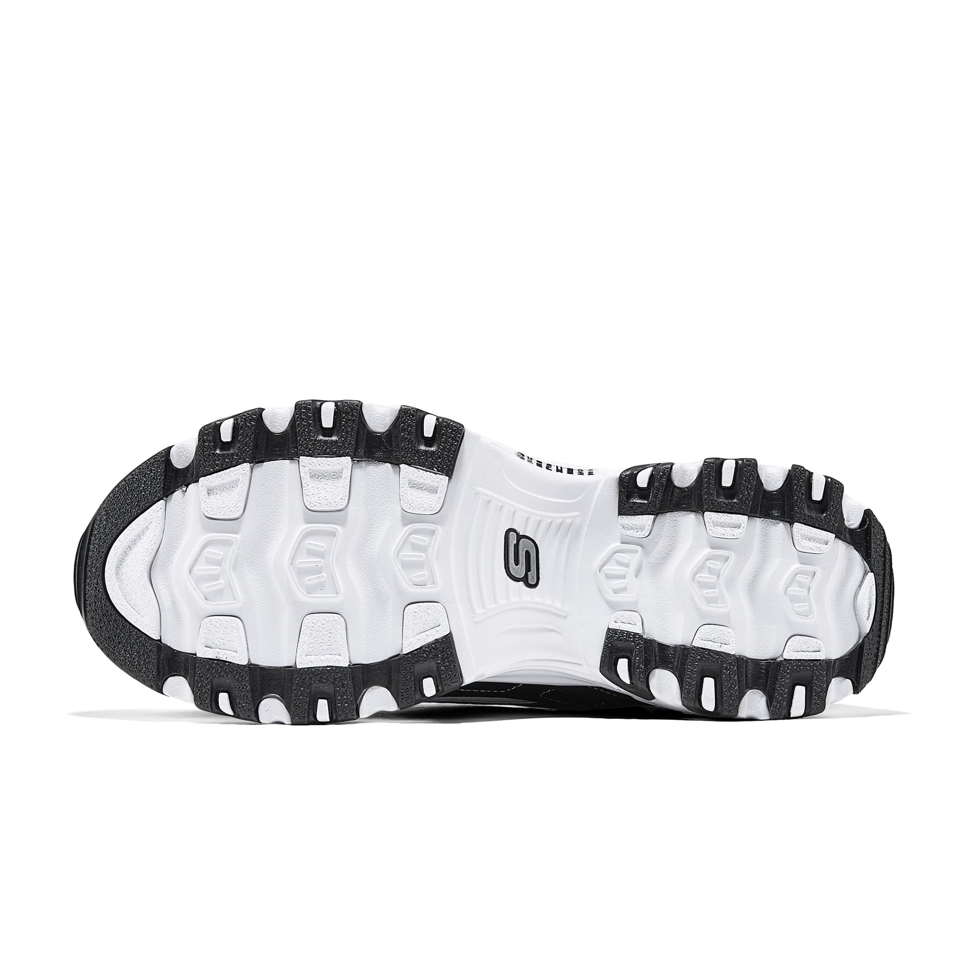 Кроссовки Skechers D'Lites 1,0 Low Топ Массивные кроссовки Мужской Черный белый - изображение 6