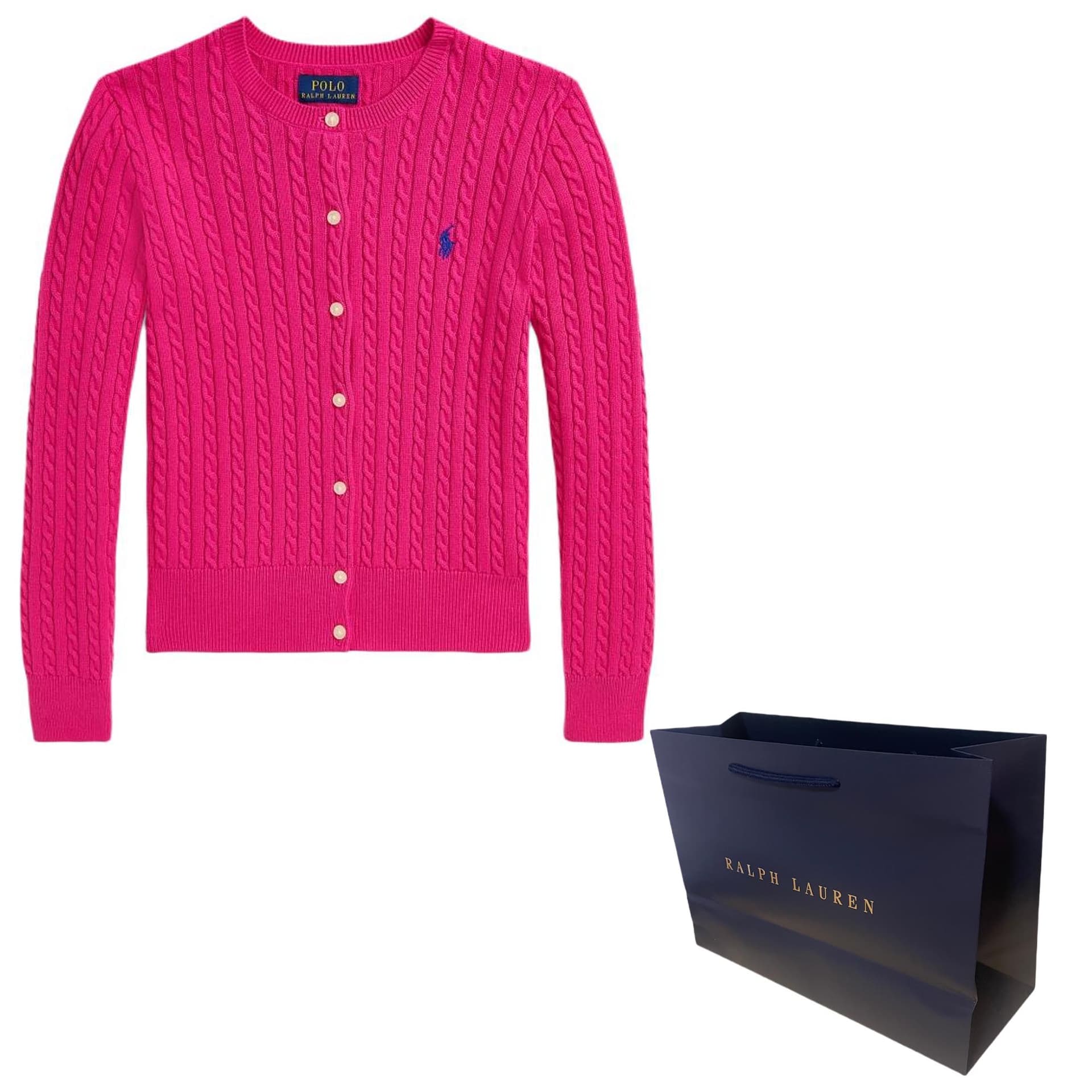 Свитер Polo Ralph Lauren FW24 Стандартный Розовый Детский - изображение 3