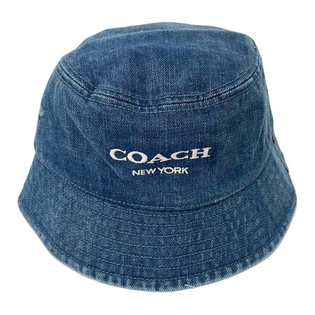 Панама COACH Оригинальный дизайн хлопковые панамы унисекс синие - изображение 2