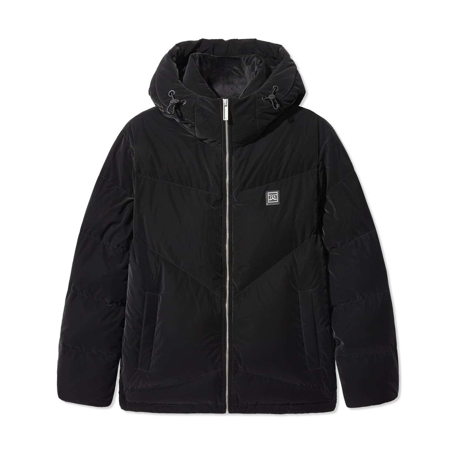 Зимняя куртка Cabbeen Carbon Black (Thickened) Men's Down Jacket Каббин Утолщенный Угольный Черный Мужской Пуховик - изображение 1