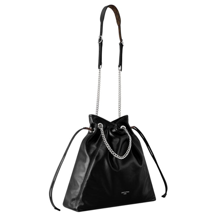 Сумка через плечо Louis Vuitton Chain Strap Tote Black - изображение 2