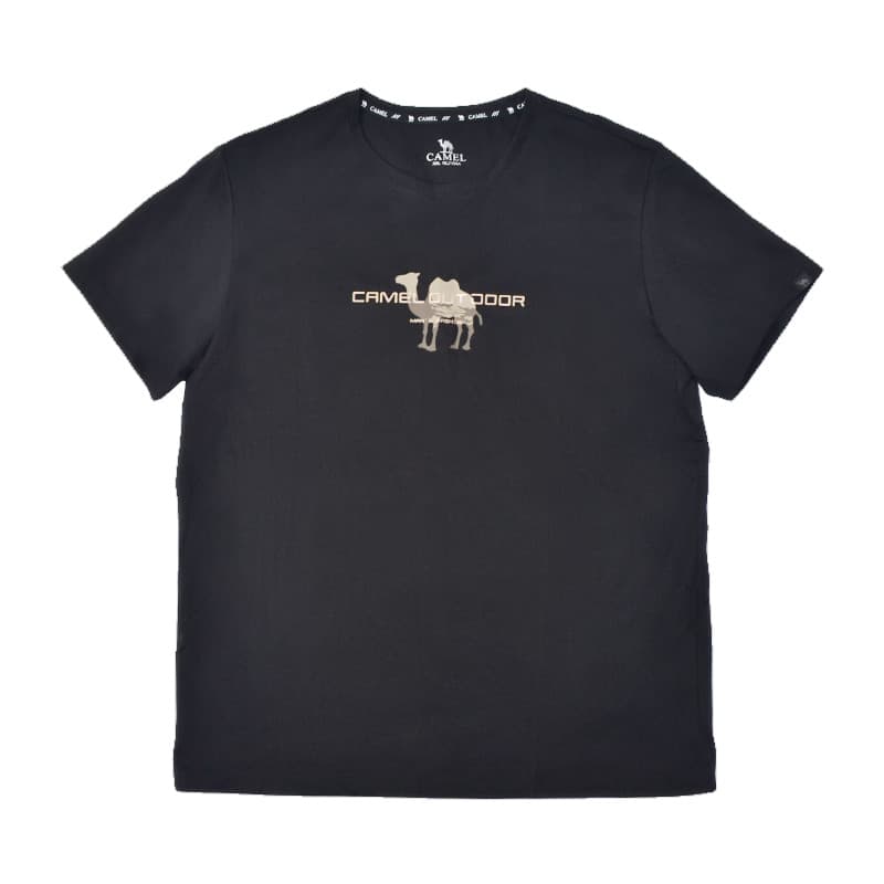 Футболка Camel Color Комфортная T-рубашка Мужская - изображение 1