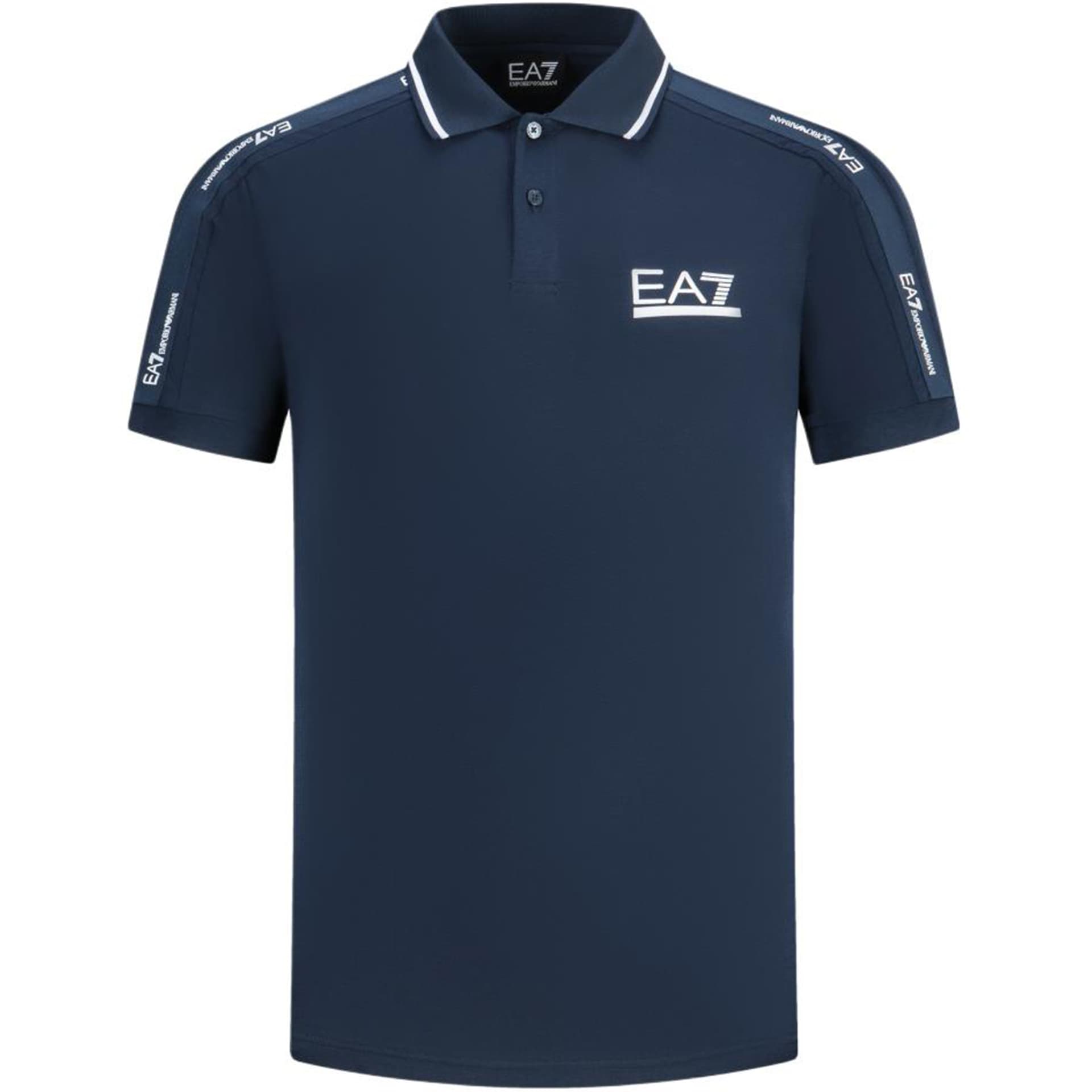 Поло EMPORIO ARMANI EA7 SS24 LogoPolo - изображение 1
