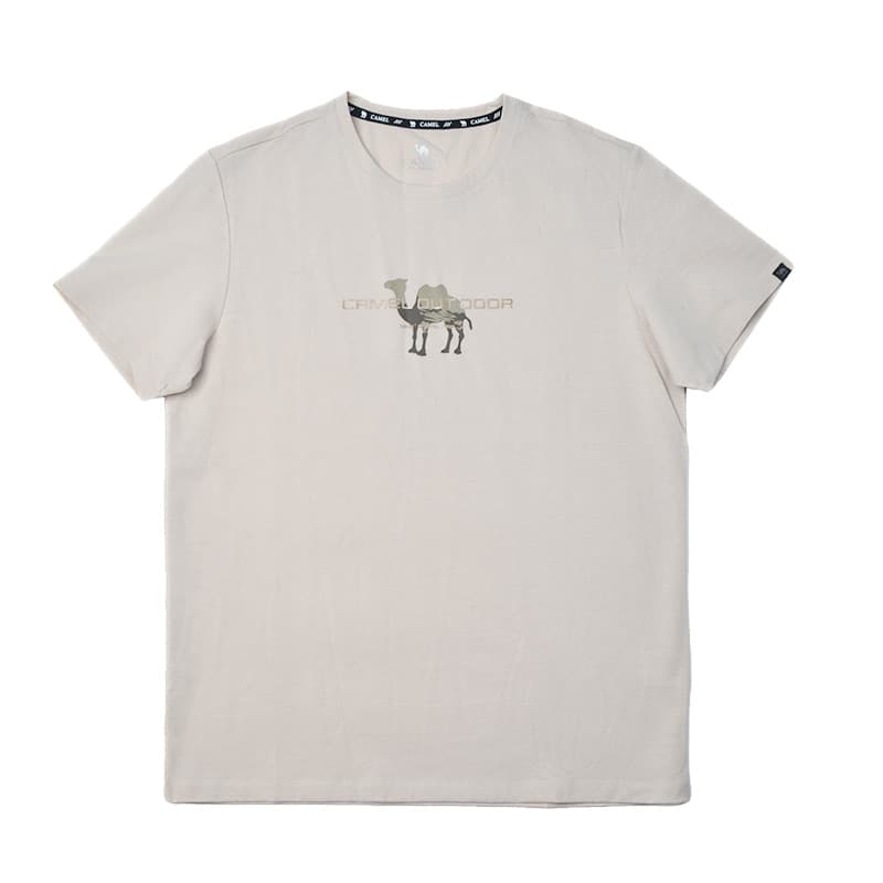 Футболка Camel Color Комфортная T-рубашка Мужская - изображение 3