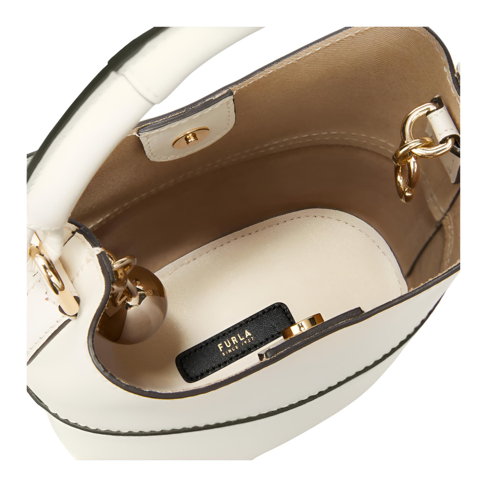 Сумка Furla Mini Bucket Bag Cream Oatmeal - изображение 3