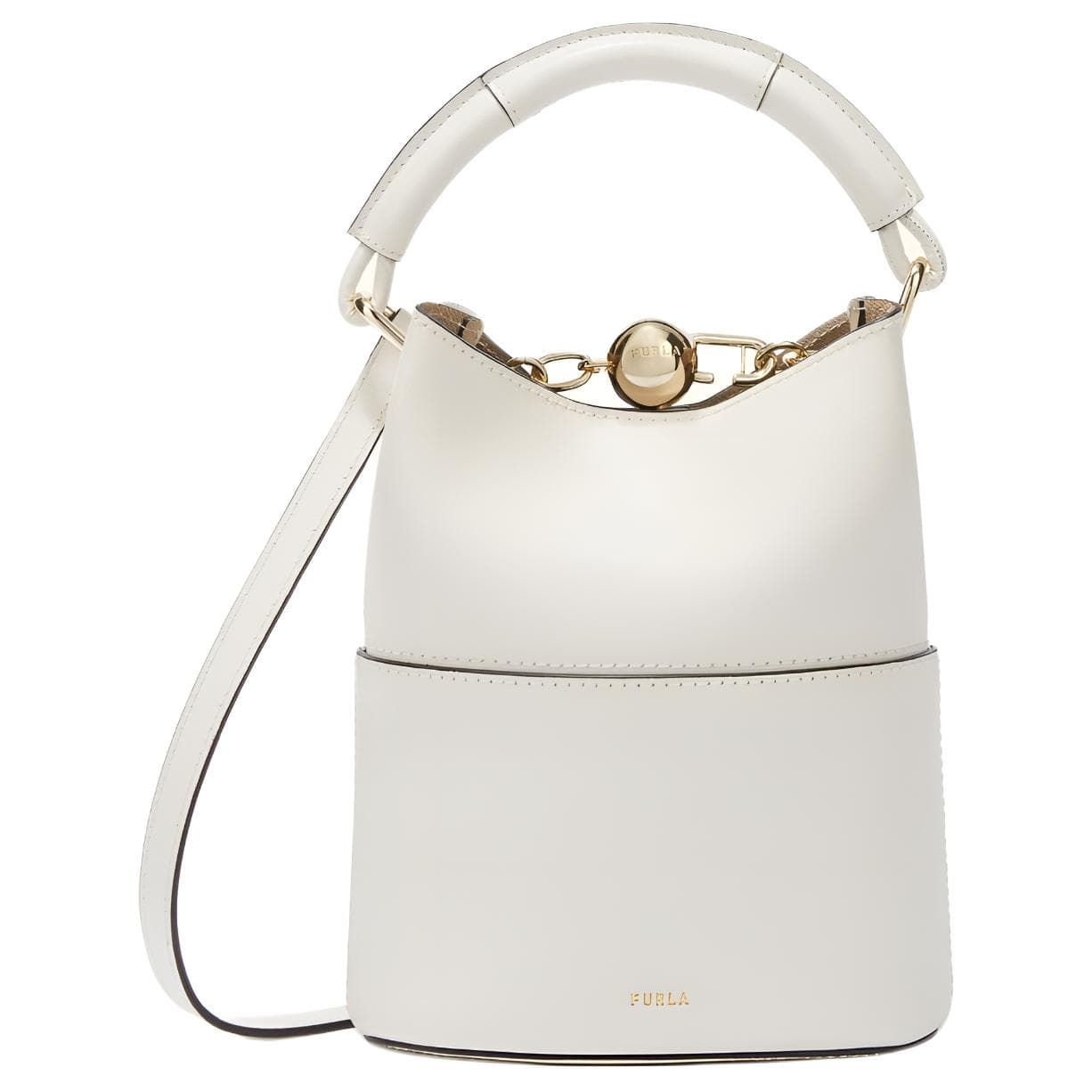 Сумка Furla Mini Bucket Bag Cream Oatmeal - изображение 1