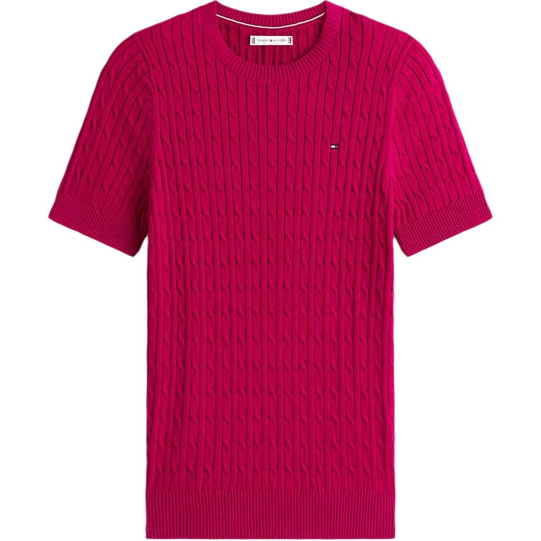 Кардиган Tommy Hilfiger Женские Свитера Бордового Цвета - изображение 1