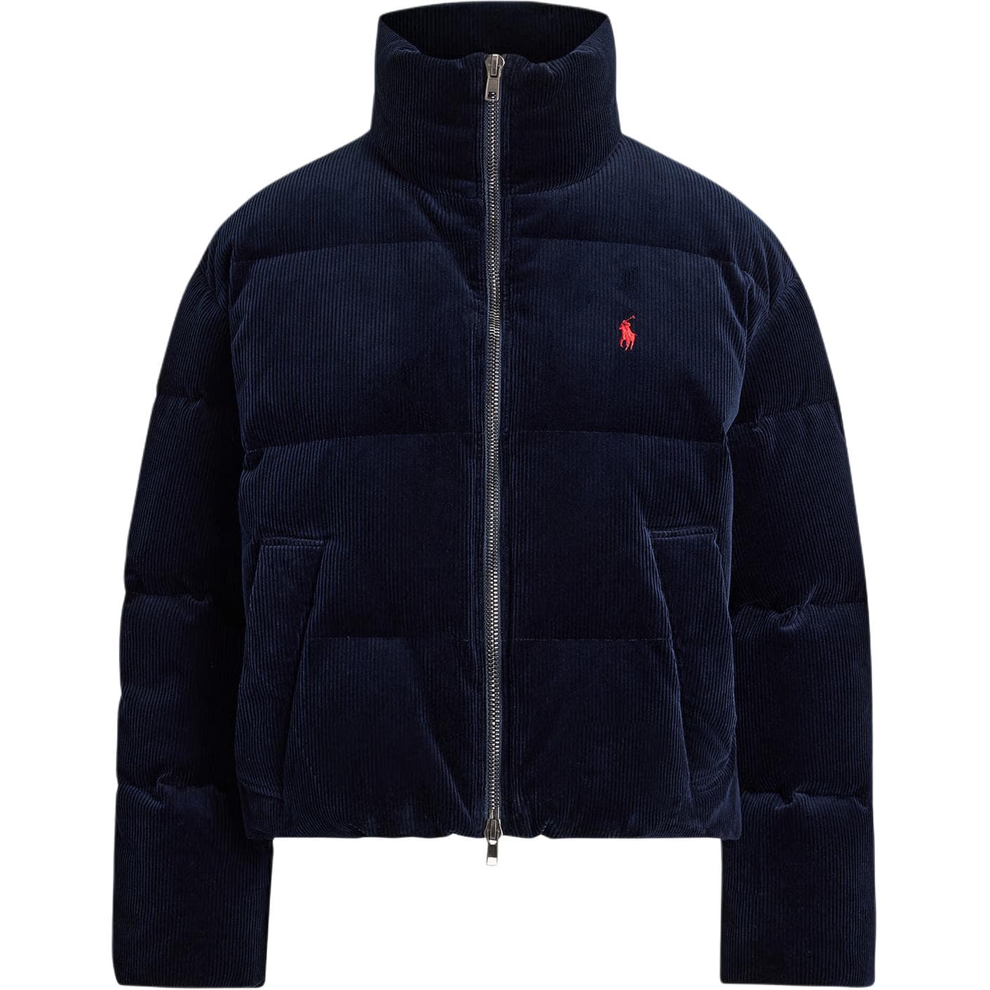 Пуховик Polo Ralph Lauren fw25 Пуховик Свободный покрой Женские Морской синий - изображение 1