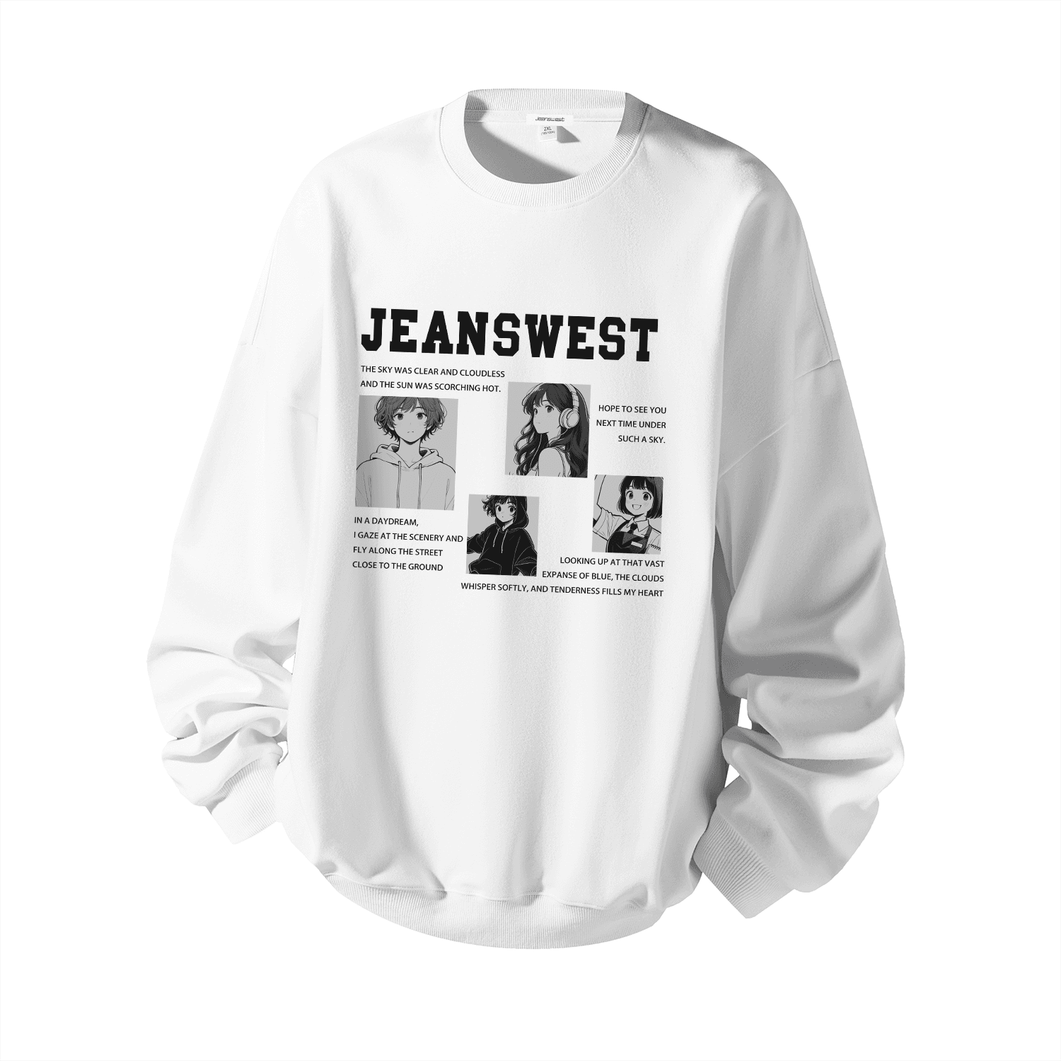 Худи JEANSWEST cleanfitLogoT - изображение 1