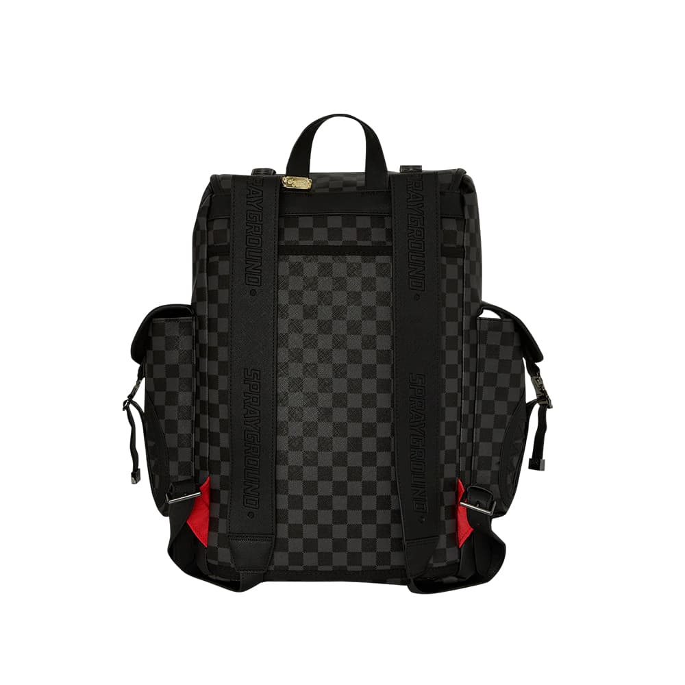 Рюкзак SPRAYGROUND ПВХ (поливинилхлорид) Рюкзак Стандартный (Standard) Унисекс Черный - изображение 5