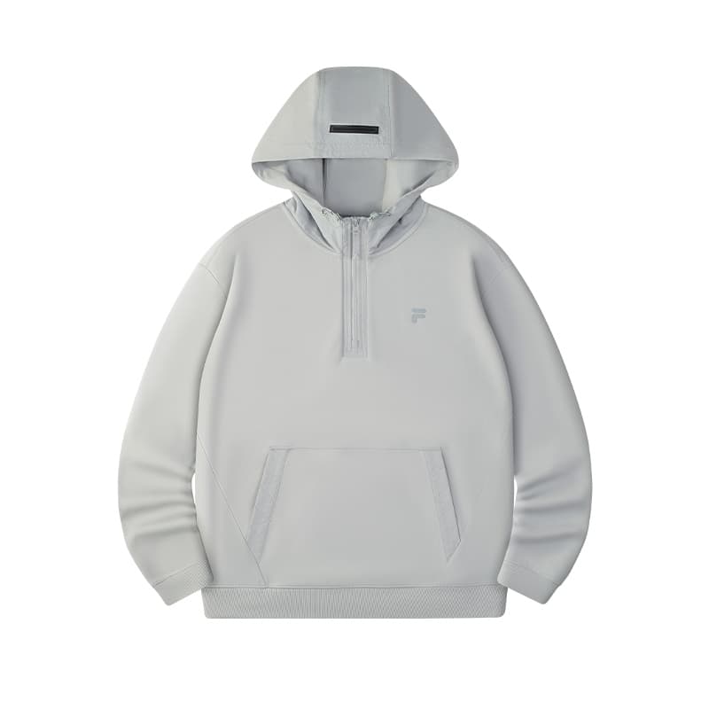 Худи FILA FUSION Толстовка Мужской Mist Серый Синий - изображение 1