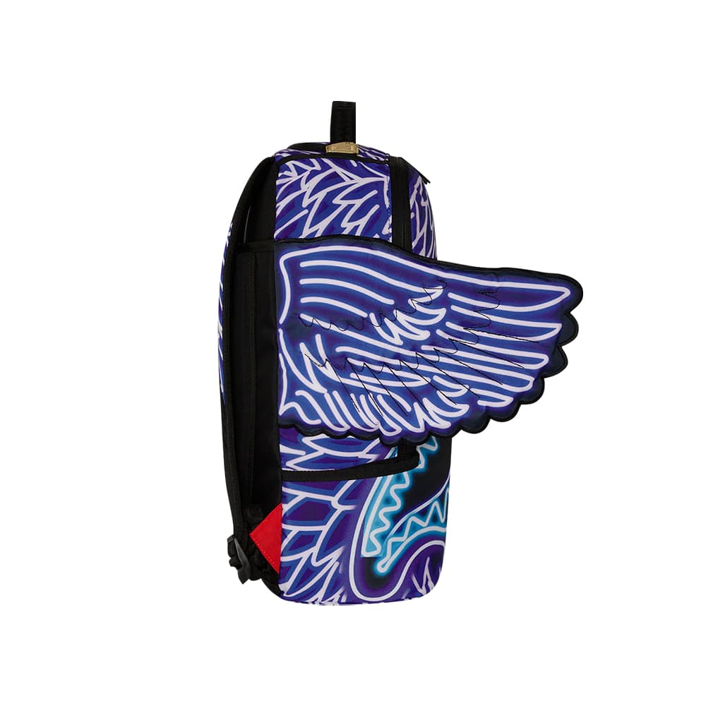 Рюкзак SPRAYGROUND Полиэфирное волокно Рюкзак Унисекс Средне-голубой - изображение 4