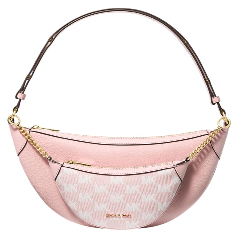 Мини-сумка MICHAEL KORS Hollis Коровья кожа 2 в 1 Сумка через плечо среднего размера для женщин - изображение 4