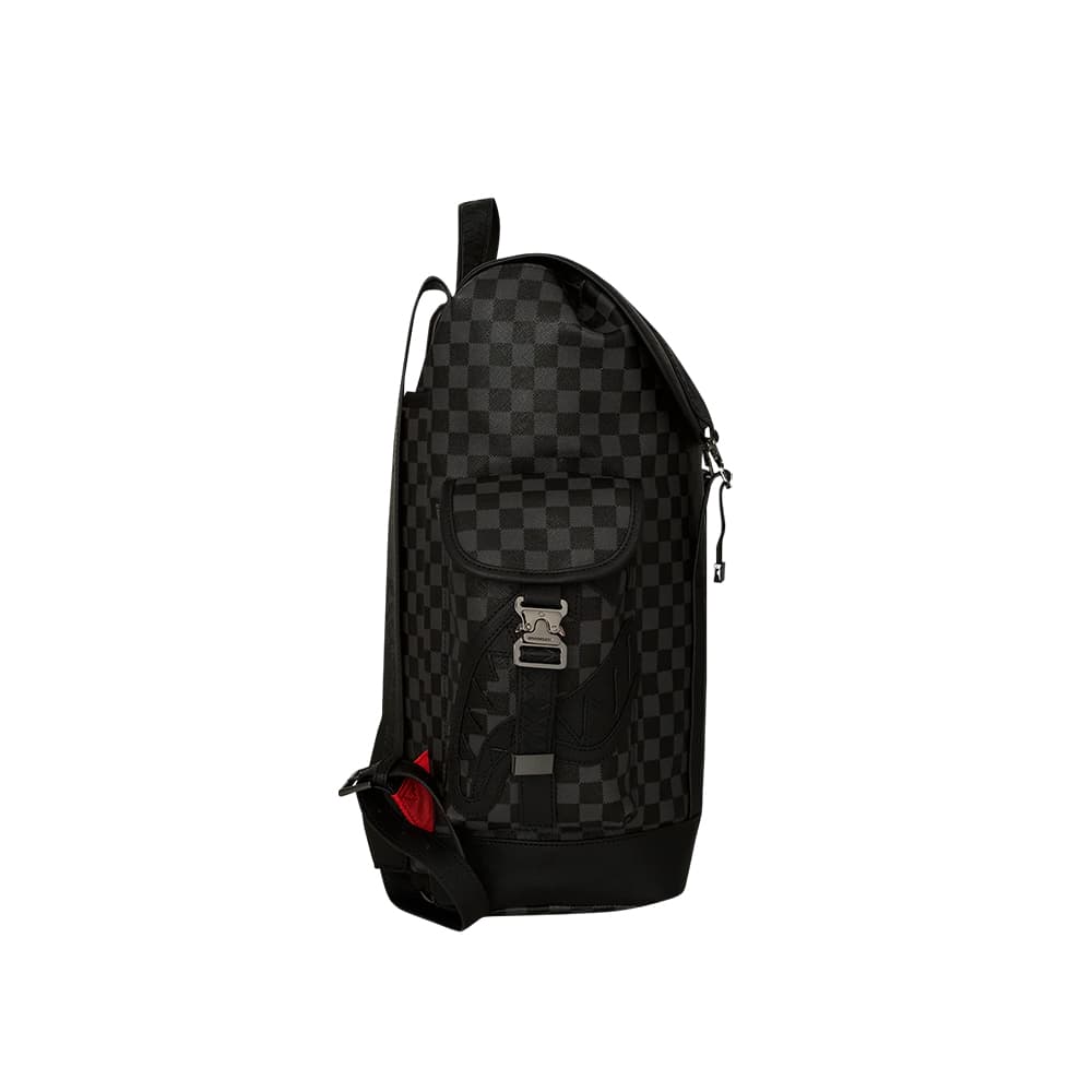 Рюкзак SPRAYGROUND ПВХ (поливинилхлорид) Рюкзак Стандартный (Standard) Унисекс Черный - изображение 4