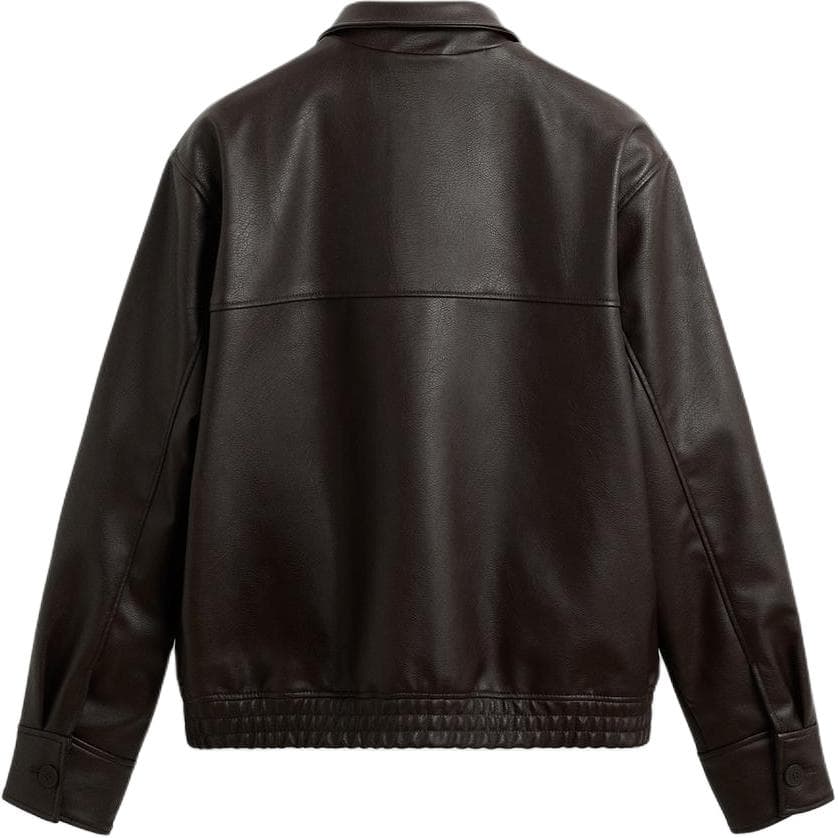 Куртка zara Шоколадные Коричневый Мужской Куртки - изображение 2