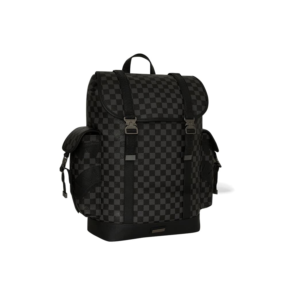 Рюкзак SPRAYGROUND ПВХ (поливинилхлорид) Рюкзак Стандартный (Standard) Унисекс Черный - изображение 3