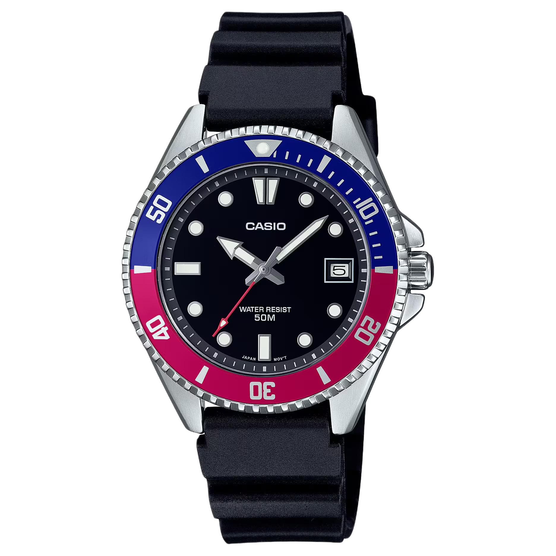 Часы CASIO G Shock Кварцевый механизм Смола Шнуровка Часы Унисекс Черный циферблат - изображение 1
