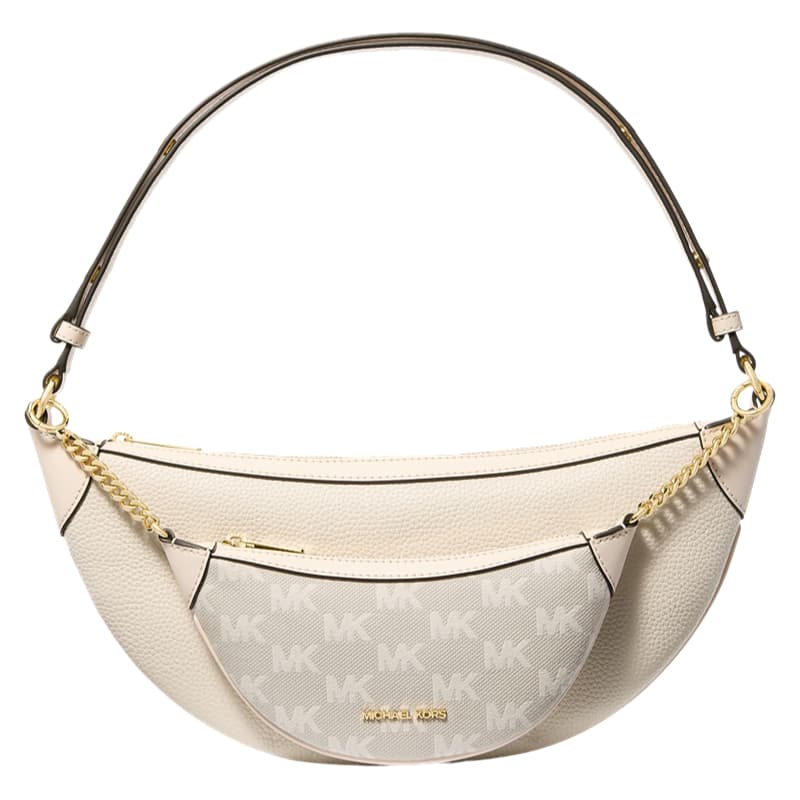 Мини-сумка MICHAEL KORS Hollis Коровья кожа 2 в 1 Сумка через плечо среднего размера для женщин - изображение 6