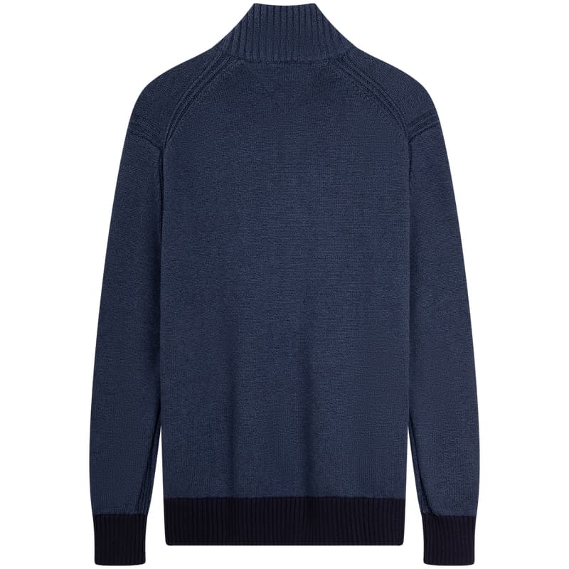 Tommy Hilfiger Темно-синий 0GZ Мужской Трикотаж - изображение 2
